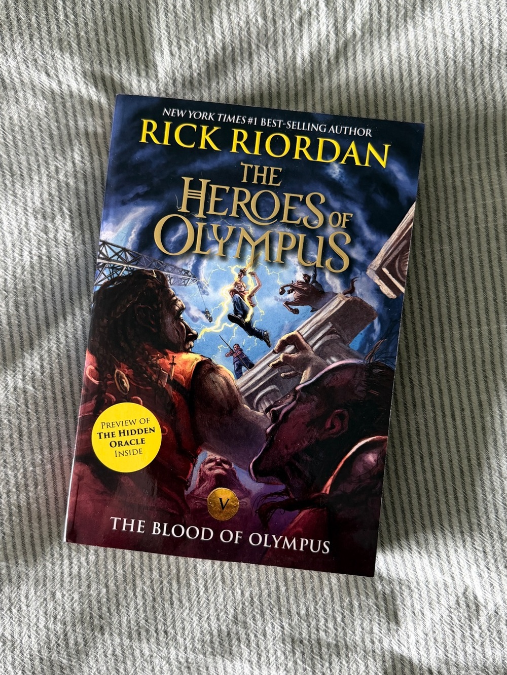 The Blood of Olympus (Paperback)